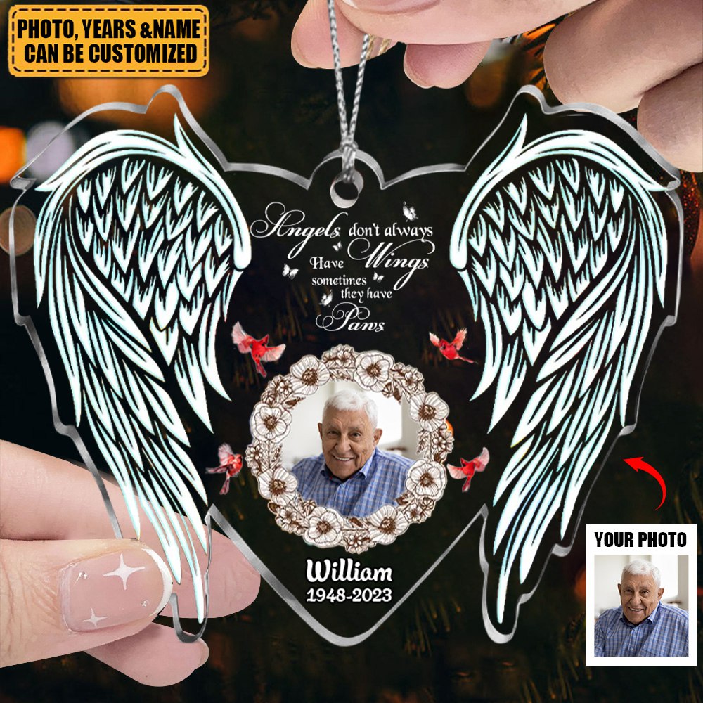 Custom Photo God Has You In His Arms I Have You In My Heart - Memorial ...