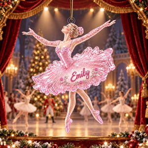 Personalized Ballerina Acrylic Ornament，Gift for Her