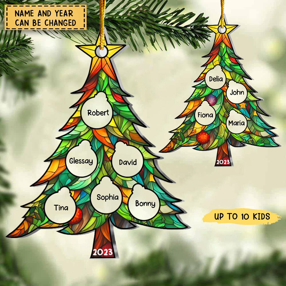 Merry Christmas To Our Family Personalized Ornament