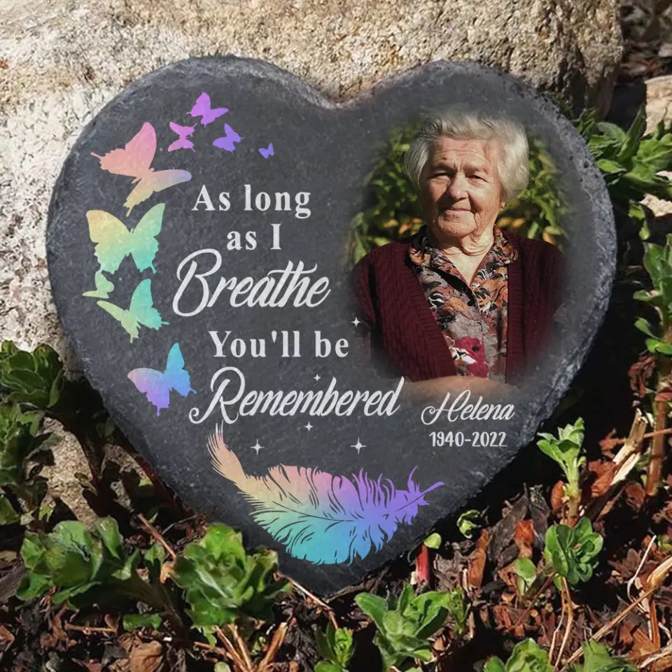 I'II Hold You In My Heart Until I Can Hold You In Heaven- Personalized Memorial Stone