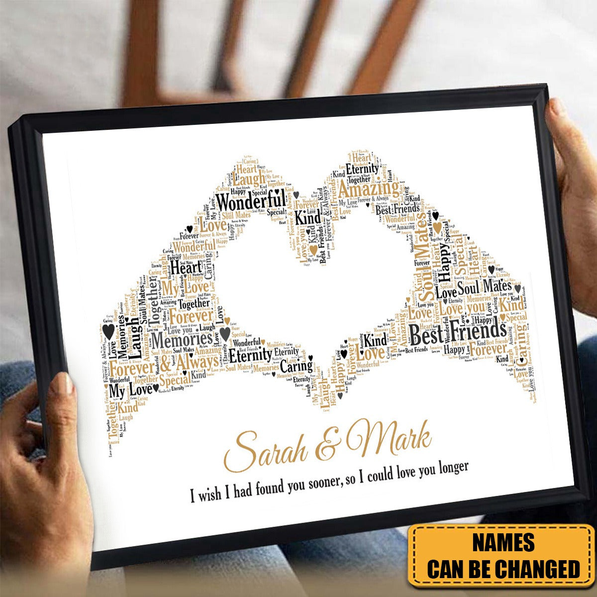 I Wish I Had Found You Sooner-Personalized Couple Poster