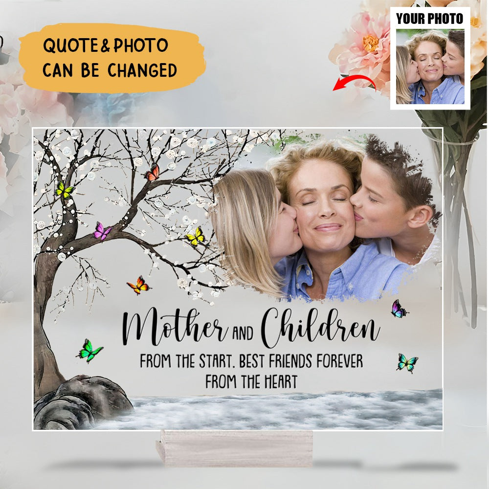 Mother And Daughters Best Friends Forever - Personalized Acrylic Photo ...