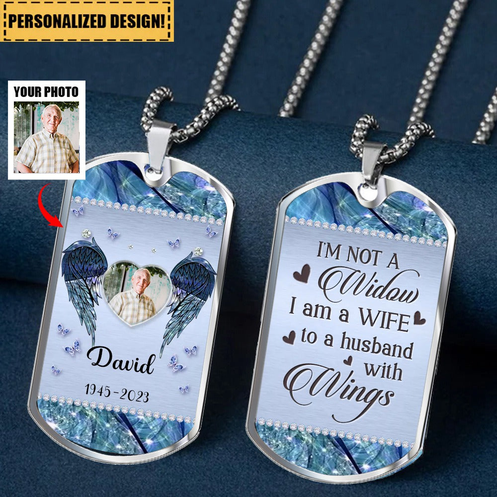 Personalized Always On Our Minds Forever In Our Hearts Dogtag Necklace