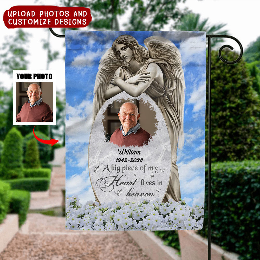 Custom Personalized Memorial Garden Flag Sign - Memorial Gift Idea