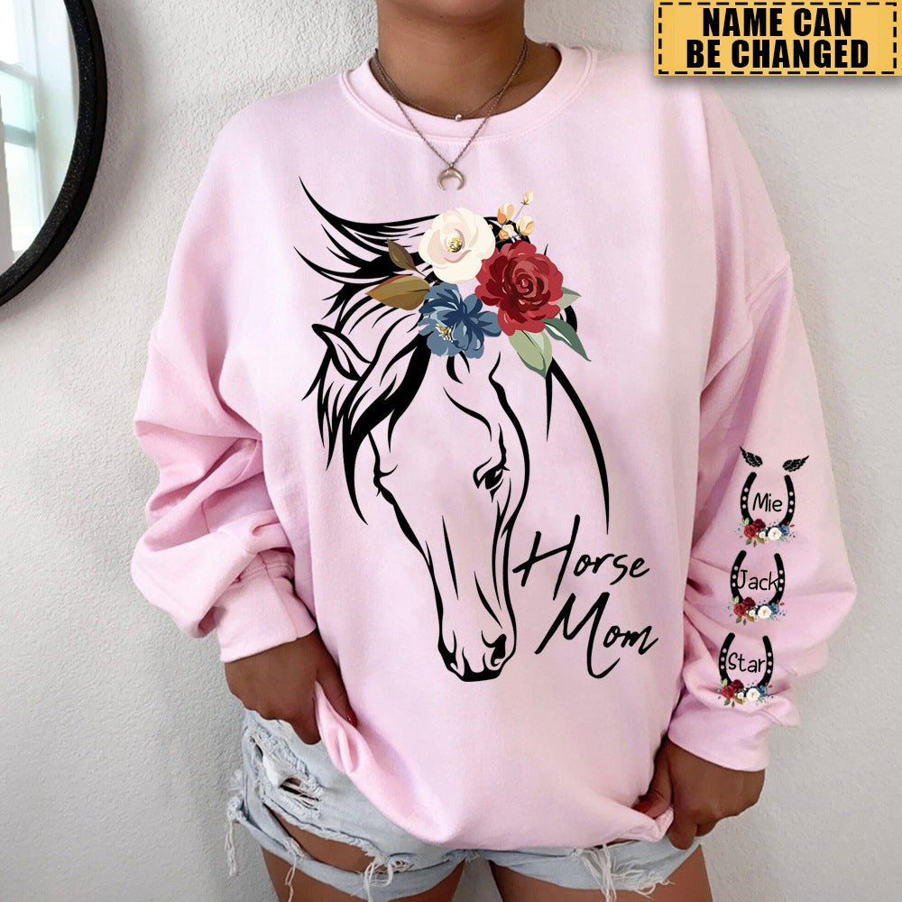 Horse Mom - Personalized Sweatshirt