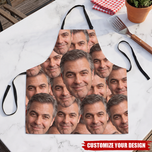 Custom Funny Face Gifts For Men Gifts For Women - Personalized Apron