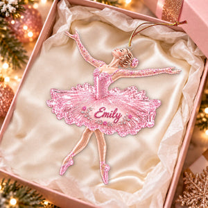 Personalized Ballerina Acrylic Ornament，Gift for Her
