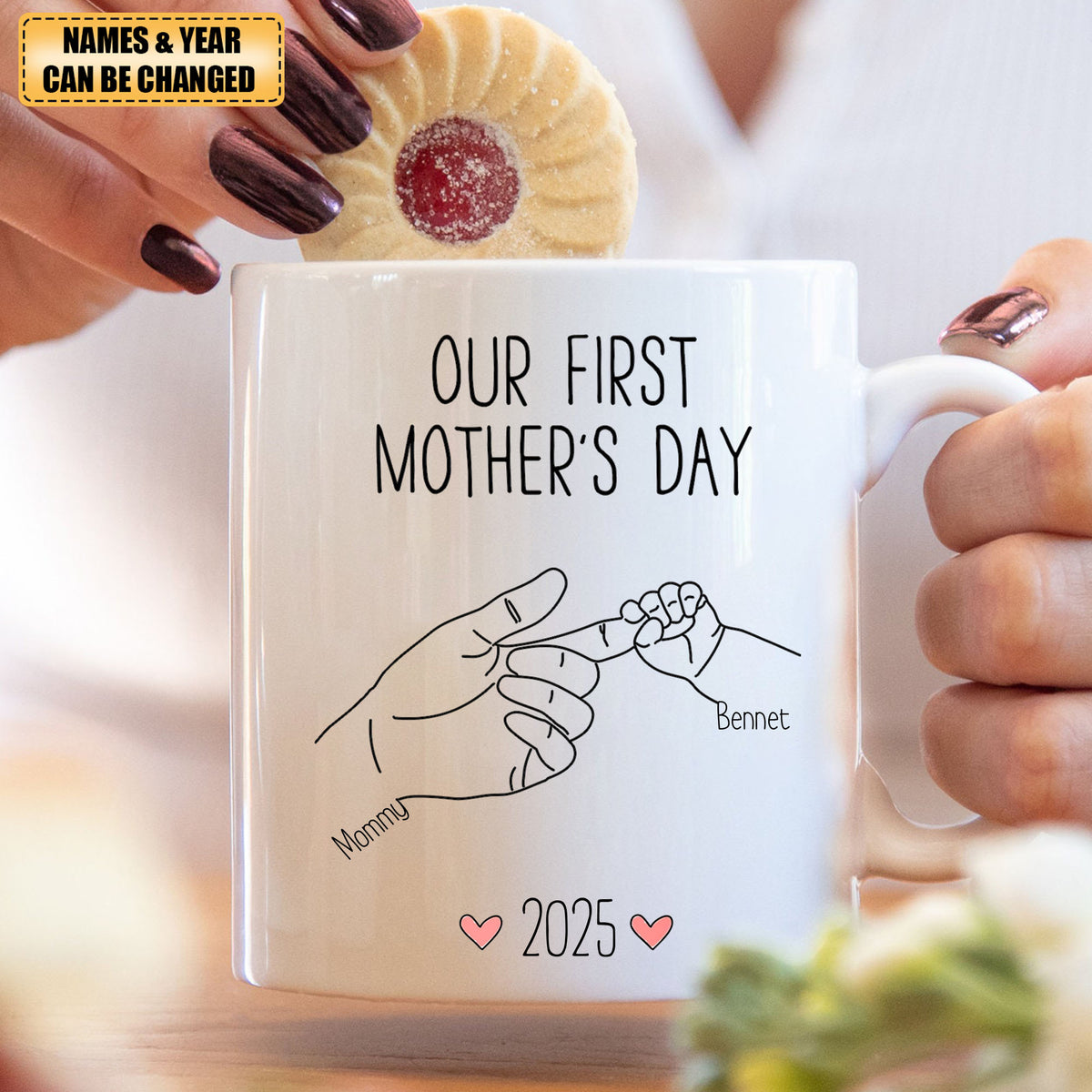 Personalized Our First Mother's Day Mug Gifts From Baby