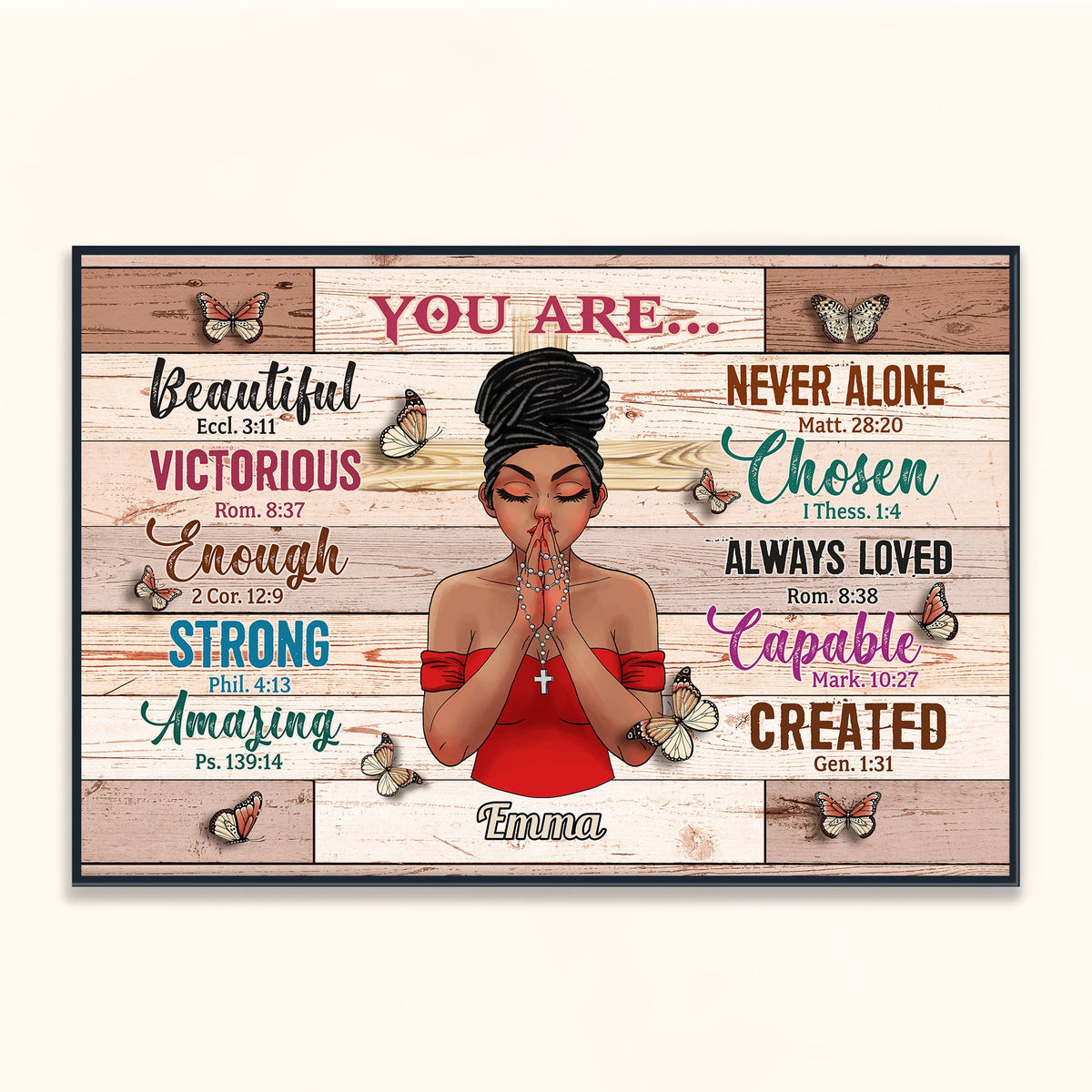 Beautiful Victorious - Personalized Poster/Wrapped Canvas