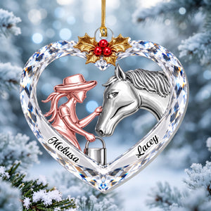 Forever Bound By Love - Personalized Acrylic Ornament
