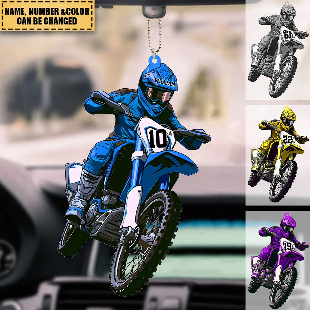 The Best Gift For Motorcycle Lover - Personalized Keychain