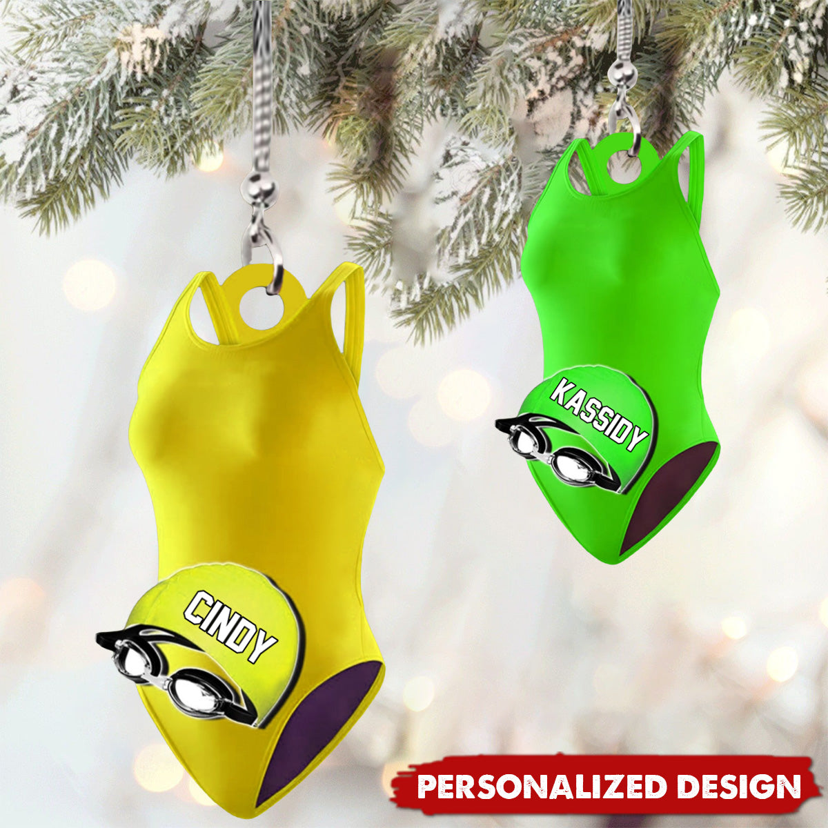 Personalized Swimsuit Special-Shaped Ornament-A Gift For Her
