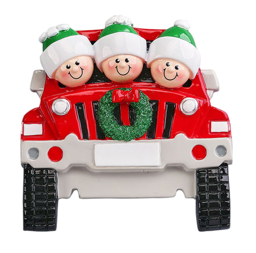 Personalized Customized Family Driving Model Ornament