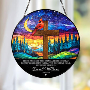 Custom Memorial Suncatcher, Sympathy Gift, Loss Of Mom Dad
