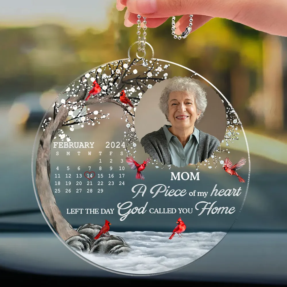 My Heart Changed Forever - Personalized Custom Car Ornament