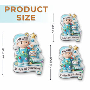 Custom Acrylic Ornament - Gender Reveal Gifts For New Parents