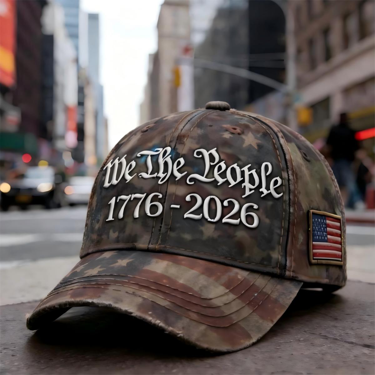 US Retro 250th Anniversary Casual Hat