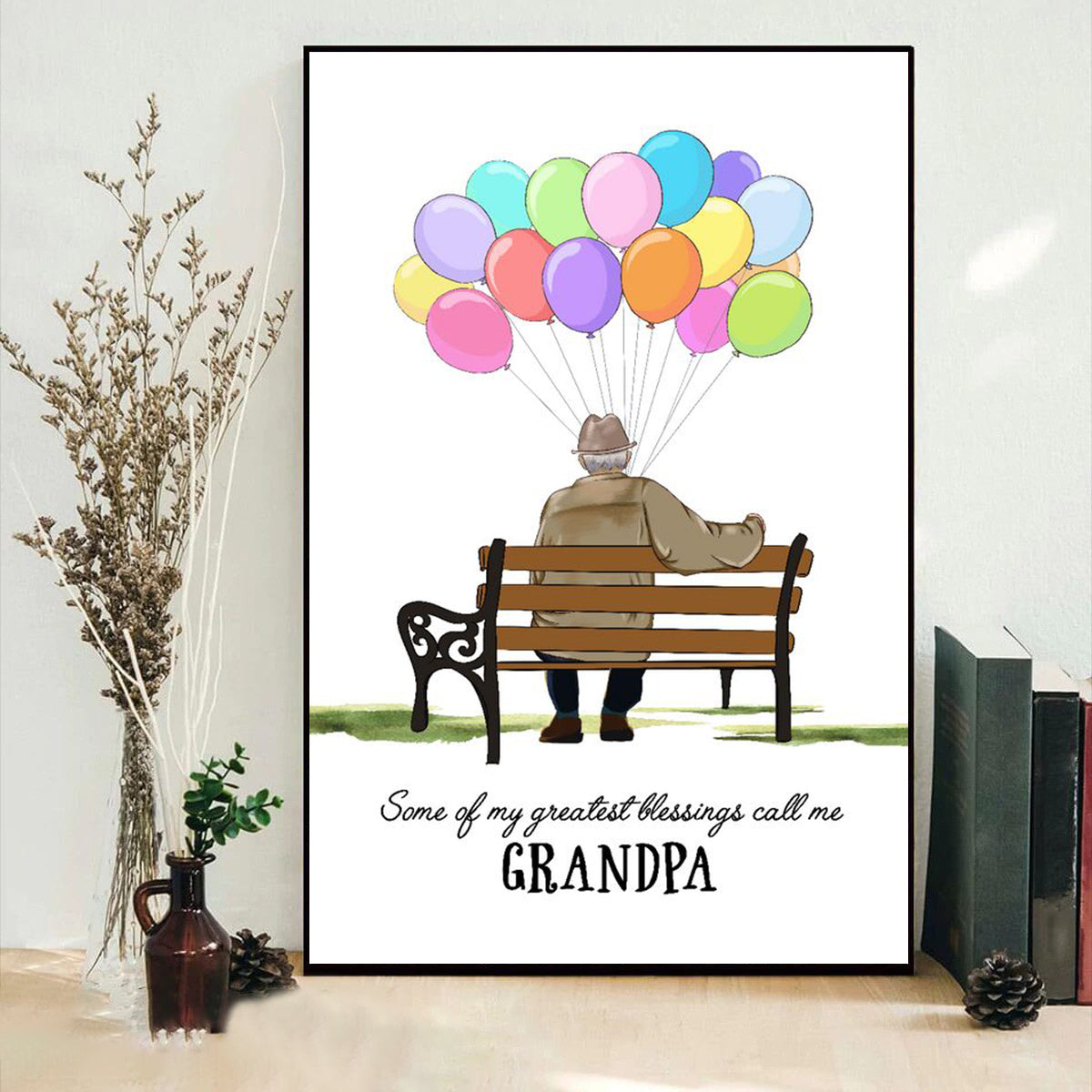 Some Of Our Greatest Blessings Call Us- Personalized Canvas