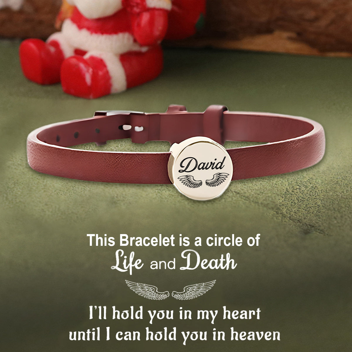 Personalized Memorial Ashes Urn Bracelet-For Pet Or People