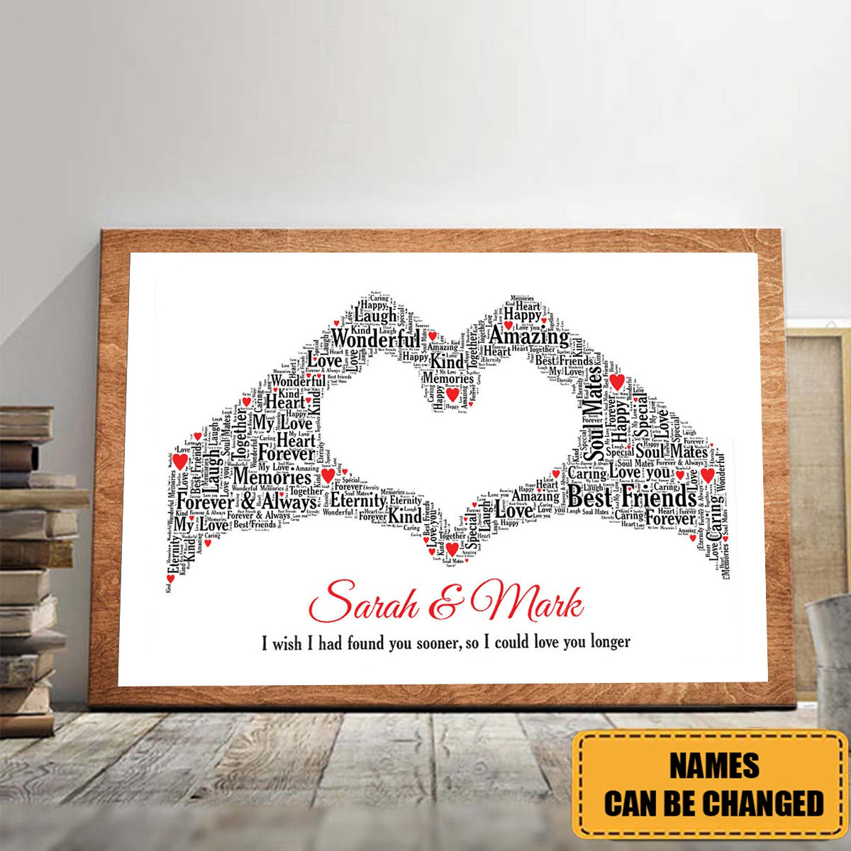 I Wish I Had Found You Sooner-Personalized Couple Poster