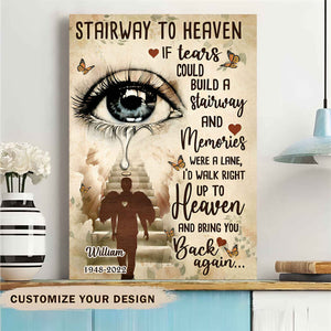 Personalized Canvas-Stairway To Heaven Vertical Poster