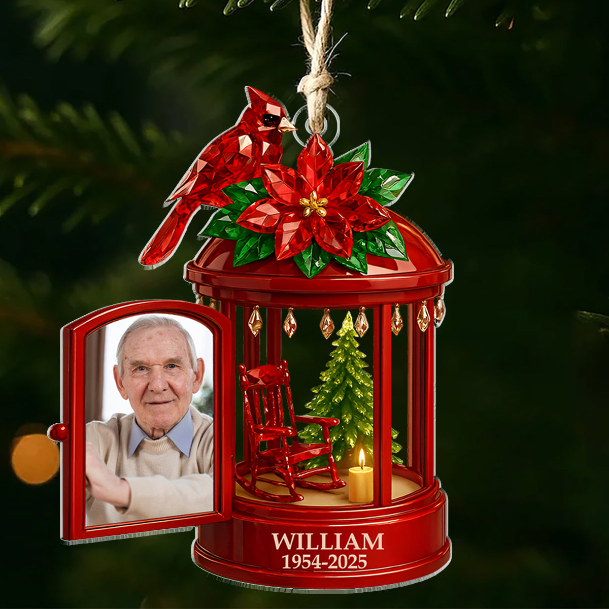 My Heart For You - Personalized Custom Acrylic Ornament