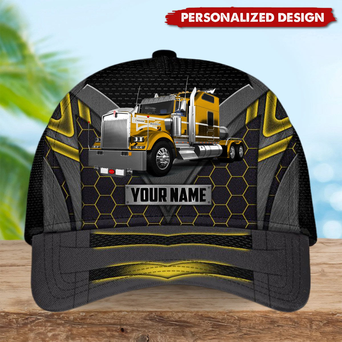 Trucker Personalized Multicolor Classic Cap