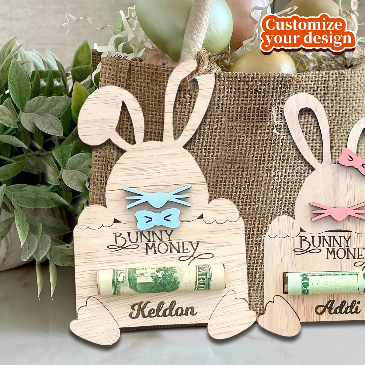 Personalized Easter Creative Children's Gift Money Holder