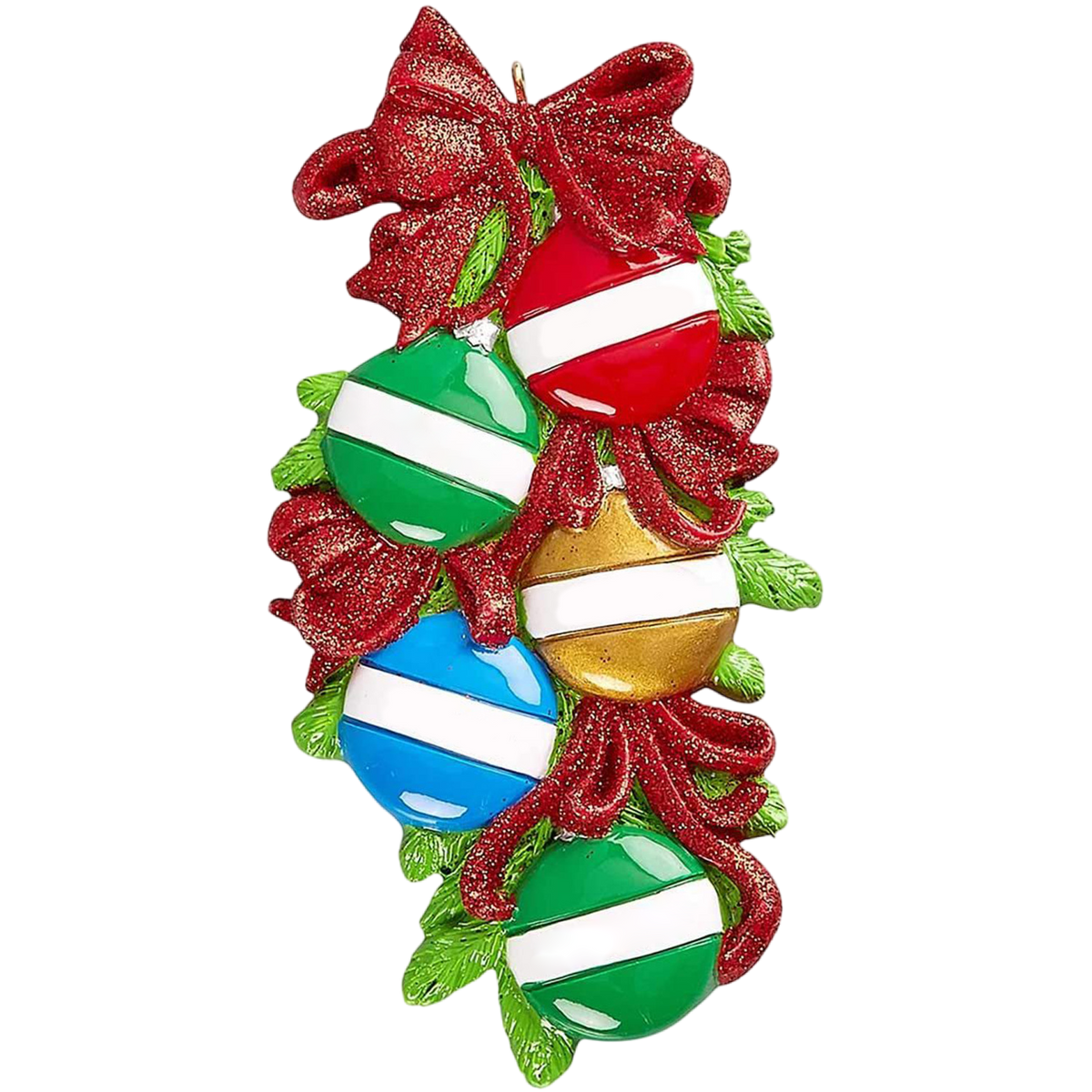 Family Christmas Ball Customized Name Home Ornament Gift