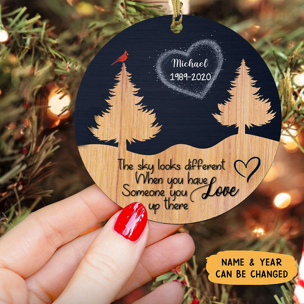 When You Have Someone Love Up There -In Memory Of Ornaments