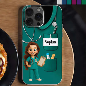 To My Favorite Nurse, Personalized Phone Case, Gift For Nurses