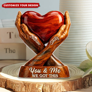 Together Forever -Personalized Custom Couple Acrylic Plaque