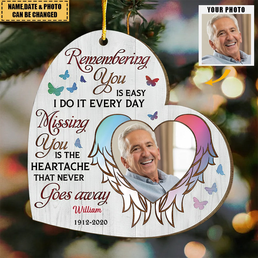 Memorial Christmas Ornament For Loss Of Mom Dad