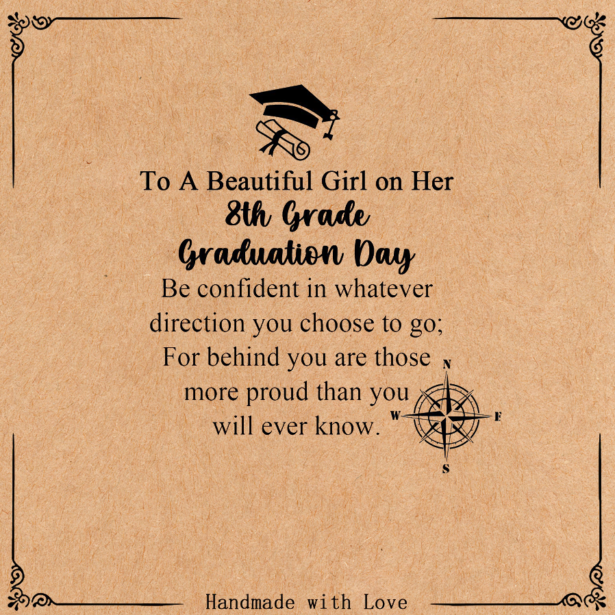 The Aldventure Begins - 2025 Graduate Compass Bracelet