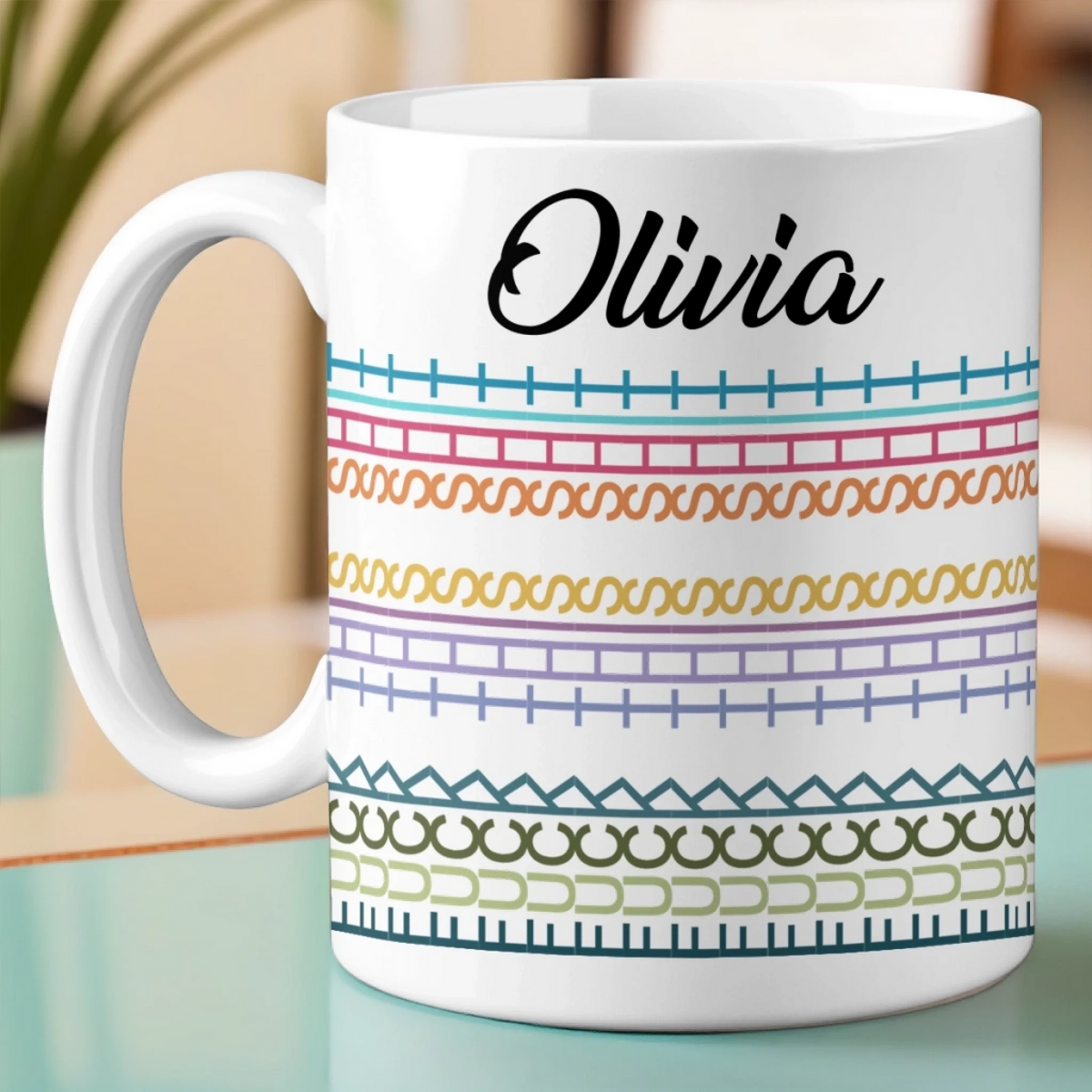 Patchwork Of Passion - Friend Personalized Custom Mug