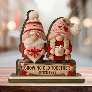 Valentine's Day Gift For Couples - Personalized Wooden Plaque