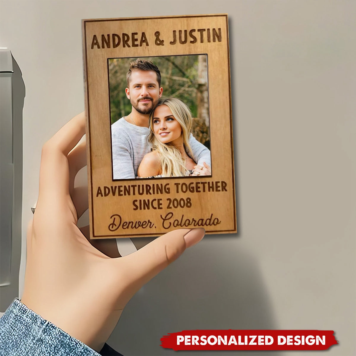 Adventure Together With You-Personalized Travel Memories Fridge Magnet