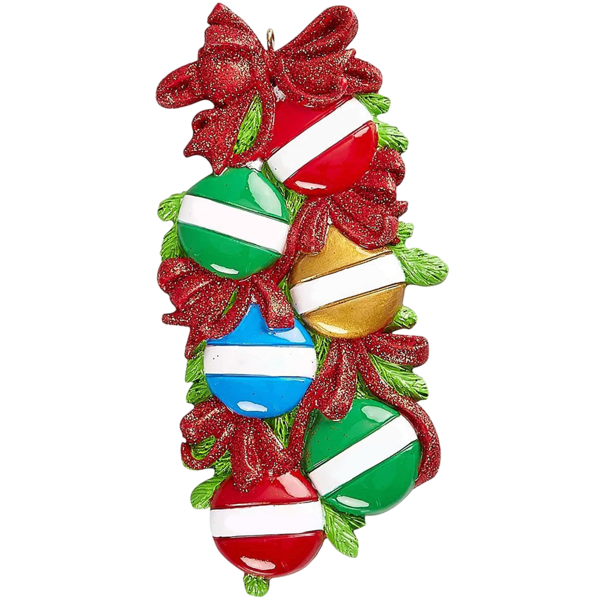 Family Christmas Ball Customized Name Home Ornament Gift