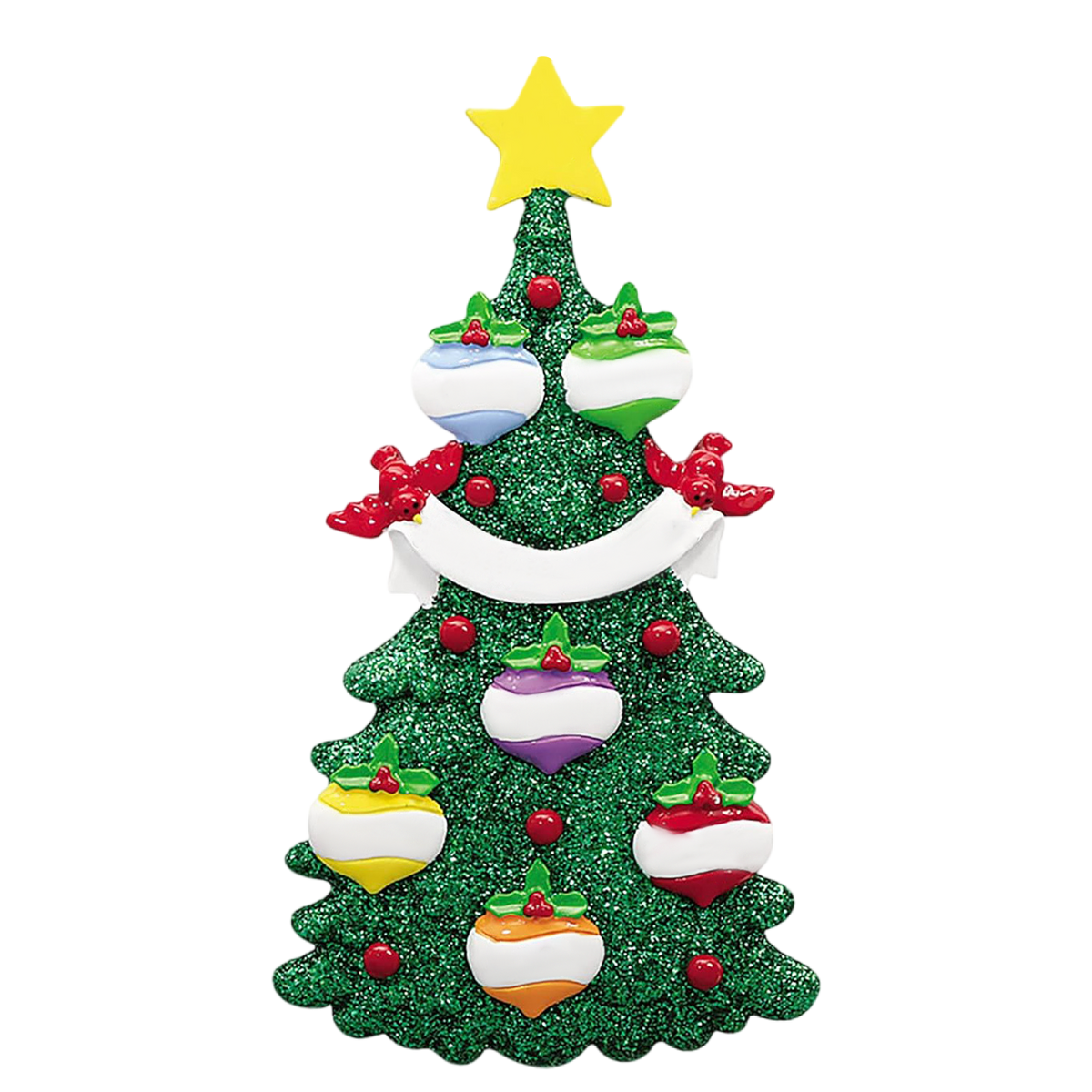 Personalized Customized Family Christmas Tree Ornament