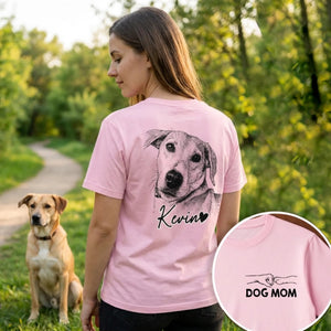 Furry Friends Forever - Custom Photo Unisex T-shirt