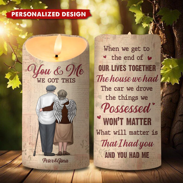 Your Love Is My Greatest Treasure - Couple Personalized Custom LED