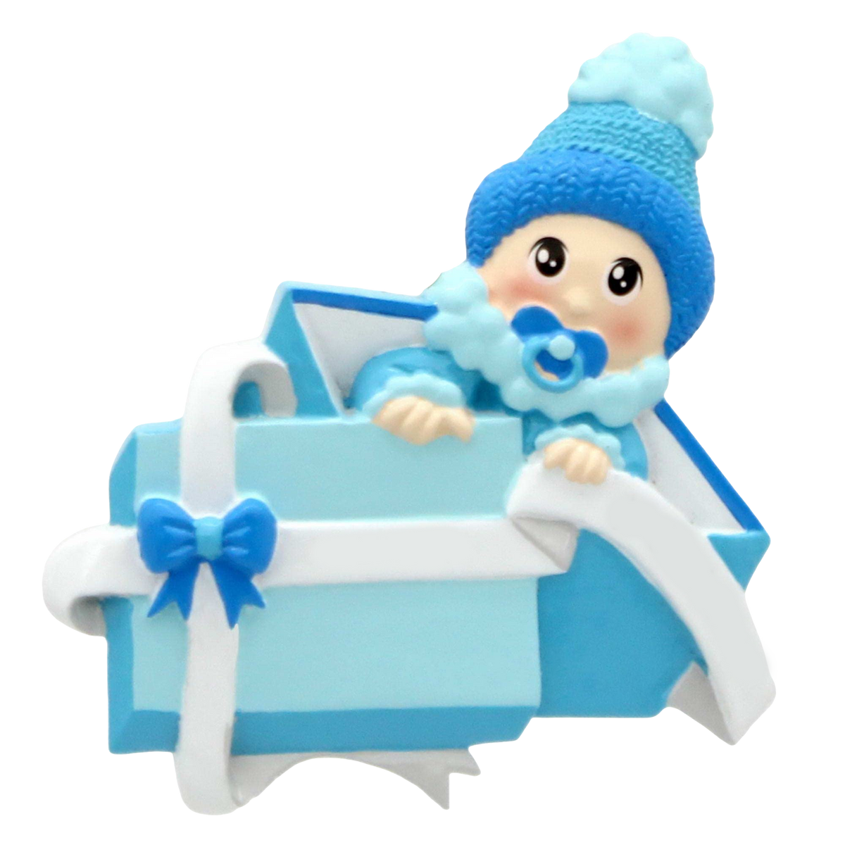 Baby in Present - Baby's 1st Christmas Ornament