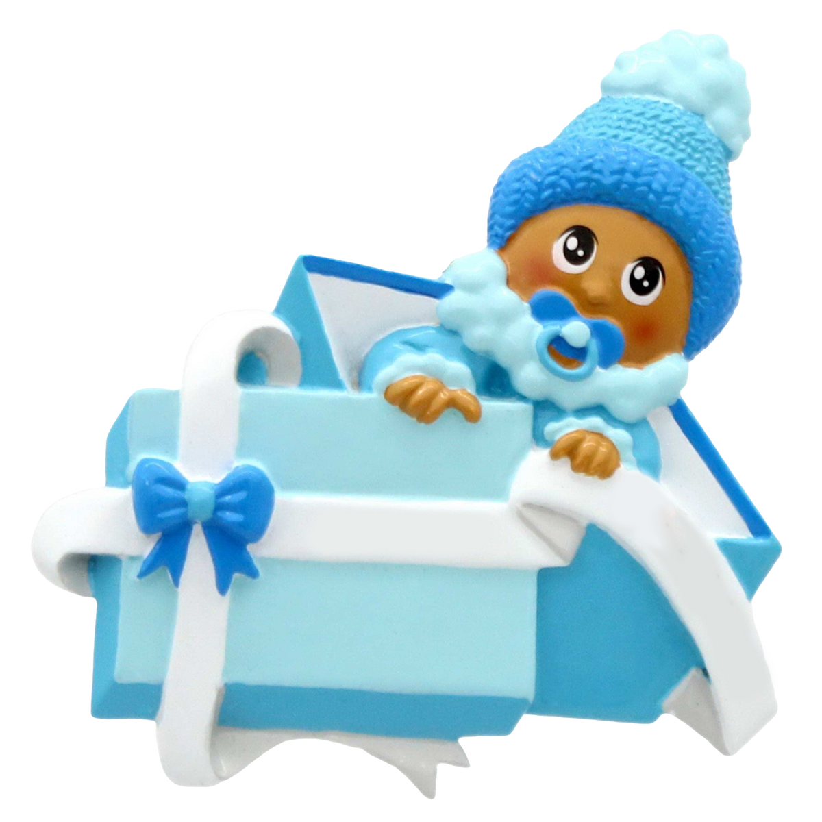 Baby in Present - Baby's 1st Christmas Ornament