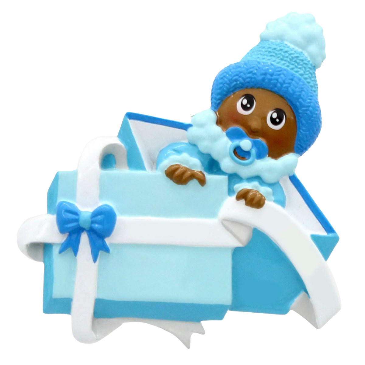 Baby in Present - Baby's 1st Christmas Ornament