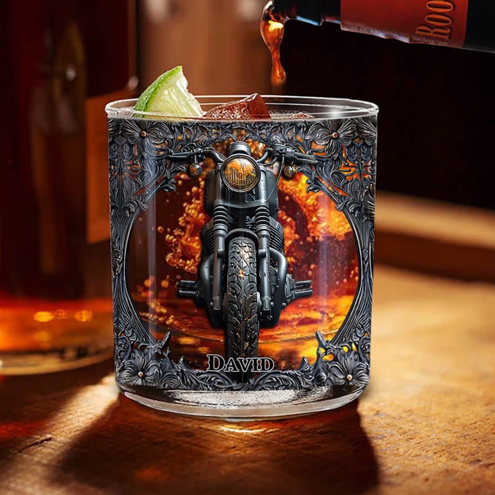 Biker Whiskey - Personalized Whisky Whiskey Glass