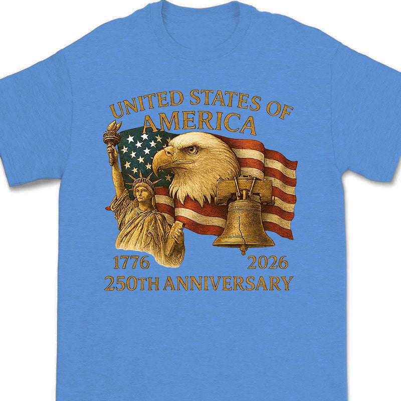 America 250th Anniversary Patriot Eagle T-Shirt