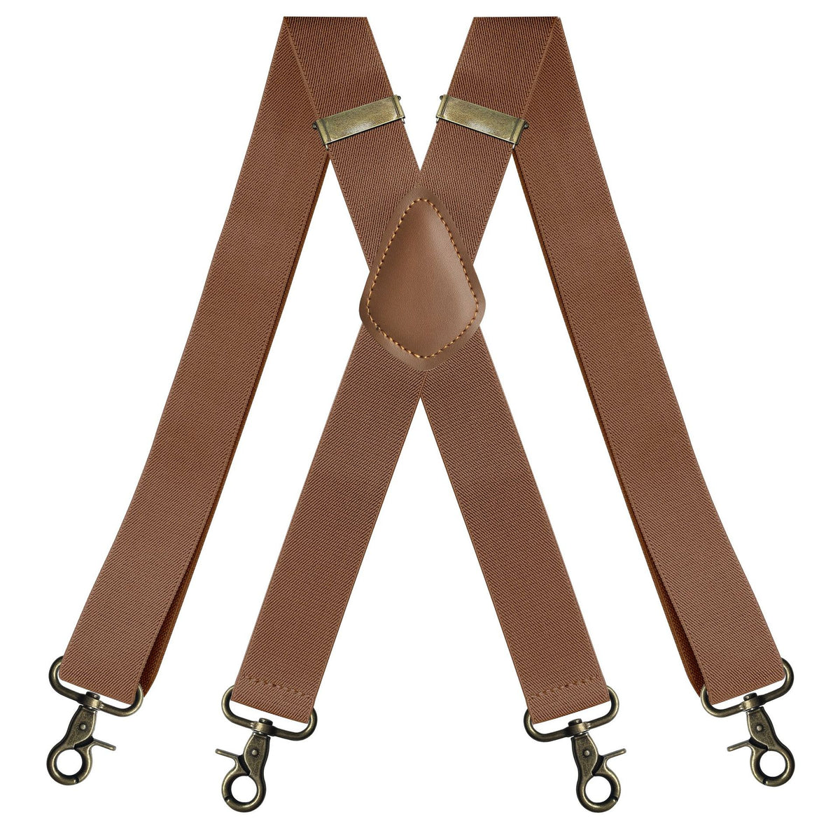 Personalized Monogrammed Leather Suspenders - Unique Gift For Men