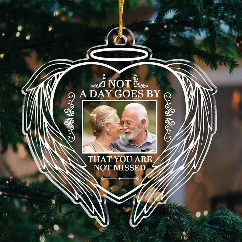 Although You Cannot See Us We Are Always With You - Memorial Personalized Ornament