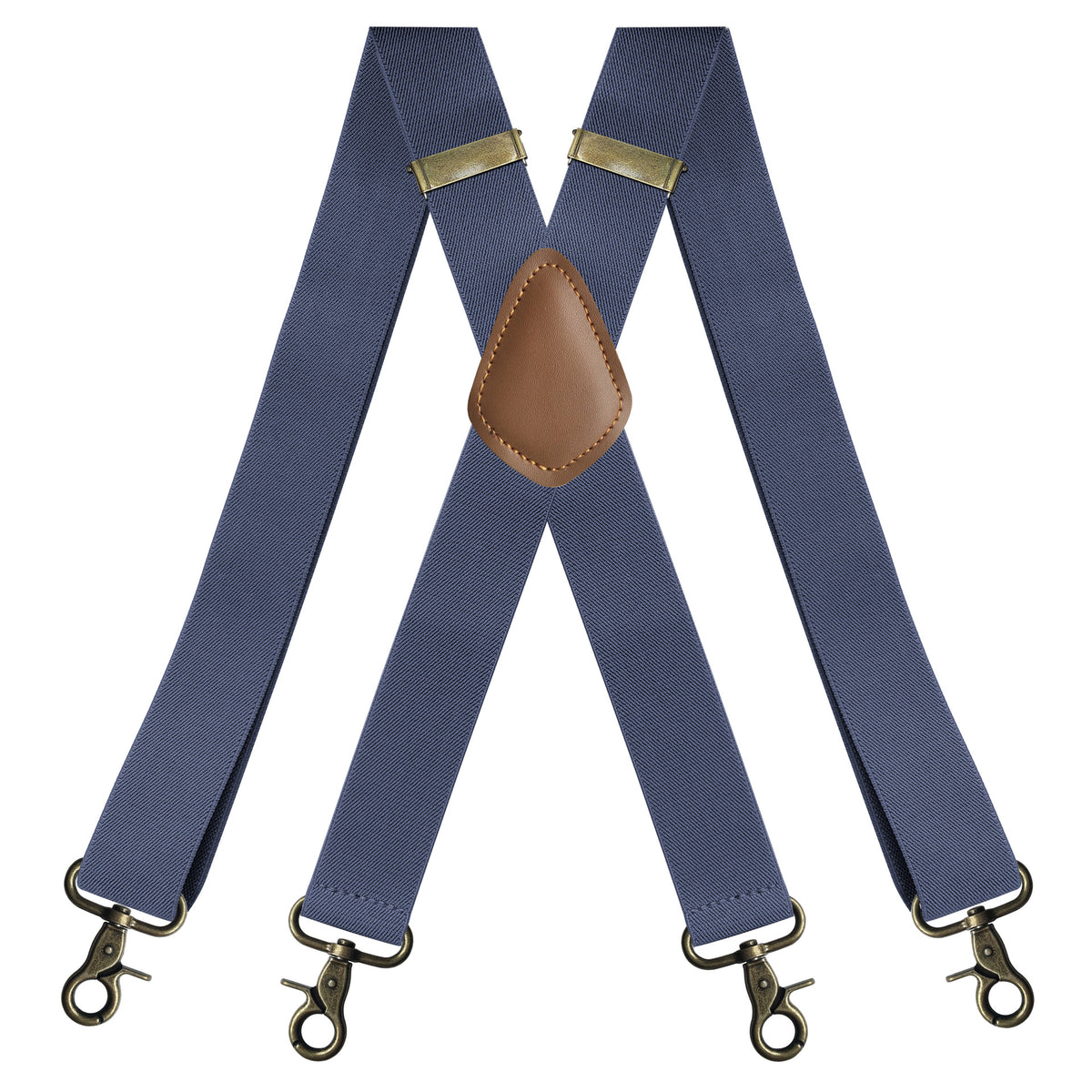 Personalized Monogrammed Leather Suspenders - Unique Gift For Men