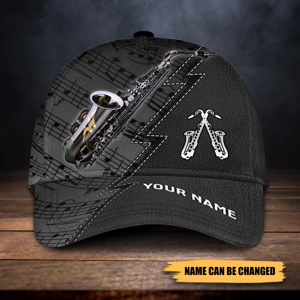 Saxophone Personalized Classic Cap
